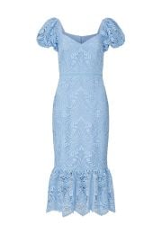 Lace Puff Sleeve Dress by ML Monique Lhuillier Rent the Runway at Rent the Runway