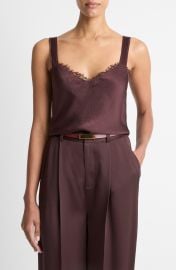 Lace Satin Camisole at Nordstrom