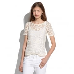 Lace Shapes Tee at Madewell