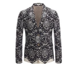 Lace Skull Jacket at Alexander McQueen