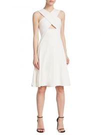 Lace-Up Cutout Dress Jonathan Simkhai at Saks Fifth Avenue