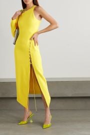 Lace-Up Midi-Dress by David Koma at Net A Porter