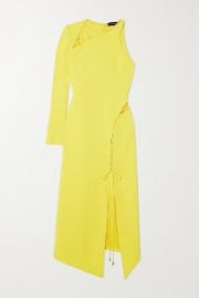 Lace-Up Midi-Dress by David Koma at Net A Porter