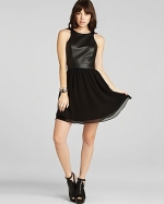 Lace back dress by BCBGeneration at Bloomingdales