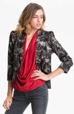 Lace blazer like Zoe Harts at Nordstrom