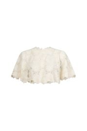 Lace bolero at Luisa Beccaria