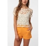 Lace crop top from Urban Outfitters at Urban Outfitters