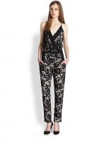 Lace jumpsuit by DvF at Saks Fifth Avenue