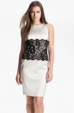 Lace panel sheath dress by Xscape at Nordstrom