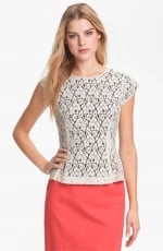 Lace pelum top by Halogen at Nordstrom at Nordstrom