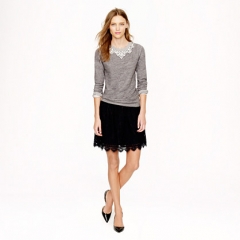 Lace skirt at J. Crew