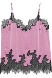 Lace trim camisole at The Outnet