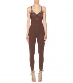 Lace-trimmed jumpsuit by Fenty by Rihanna at Mytheresa