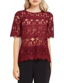 Lace tunic top by Bcbgeneration at Lord & Taylor