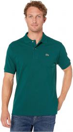 Lacoste Men s Legacy Short Sleeve L 12 12 Pique Polo Shirt at Amazon