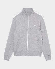 Lacoste Menx27s Full-Zip Active Sweatshirt at Neiman Marcus