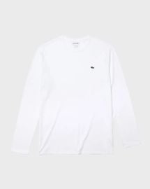 Lacoste Menx27s Pima Cotton Jersey Crewneck T-Shirt at Neiman Marcus