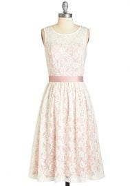 Lacy in Love Dress in Blush at ModCloth