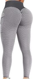 Ladmiple 2PCS Leggings for Women Tummy Control with Pockets High Waist Workout Gym Yoga Pant Butt Lift Scrunch Booty Tights at Amazon