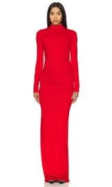 Lado Bokuchava Flame Dress In Red at Revolve