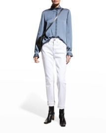 Lafayette 148 Gemma Blouse at Neiman Marcus