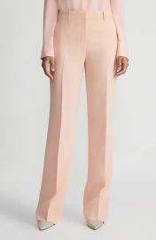 Lafayette 148 NY Gates Wide Leg Pants in Pink Dusk at Nordstrom