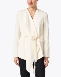 Lafayette 148 NY Stretch Silk Wrap Jacket at Lafayette 148 New York