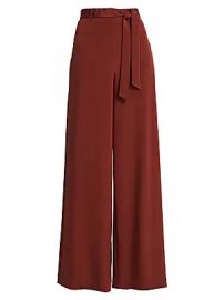 Lafayette 148 New York - Jackson Stretch Silk Wide-Leg Pants at Saks Fifth Avenue