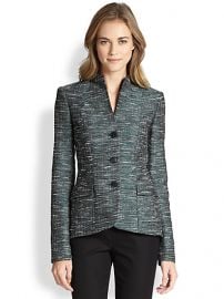 Lafayette 148 New York - Jacquard Structured Jacket at Saks Fifth Avenue