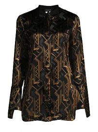 Lafayette 148 New York - Marybeth Geometric Print Blouse at Saks Fifth Avenue