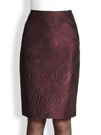 Lafayette 148 New York - Revelin Scroll Jacquard Skirt at Saks Fifth Avenue