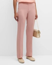 Lafayette 148 New York Barrow FinesseCrepe Pants at Neiman Marcus