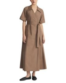 Lafayette 148 New York Belted Cotton Wrap Shirt Dress Bloomingdales at Bloomingdales