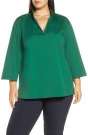 Lafayette 148 New York Hawkins Blouse  Plus Size    Nordstrom at Nordstrom