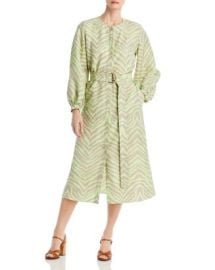 Lafayette 148 New York Louisa Animal Stripe Silk Blend Dress   Bloomingdales at Bloomingdales