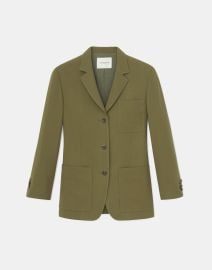 Lafayette 148 New York Patch Pocket Single Breasted Blazer at Lafayette 148