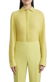 Lafayette 148 New York Scottie Silk Blouse at Nordstrom