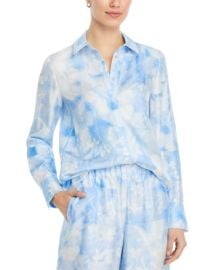 Lafayette 148 New York Scottie Silk Floral Blouse Bloomingdalex27s Women at Bloomingdales