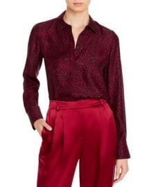 Lafayette 148 New York Scottie Silk Printed Blouse Women - Bloomingdale s at Bloomingdales