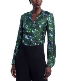 Lafayette 148 New York Silk Blouse Bloomingdale39s at Bloomingdales