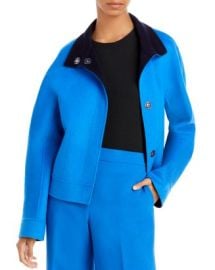Lafayette 148 New York Simone Reversible Wool Cashmere Jacket Bloomingdales at Bloomingdales
