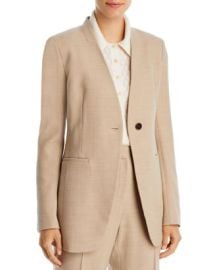 Lafayette 148 New York Single Button Blazer   Bloomingdales at Bloomingdales