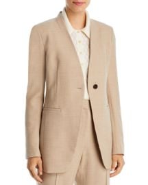 Lafayette 148 New York Single Button Blazer at Bloomingdales