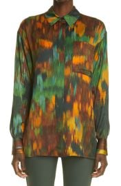 Lafayette 148 New York Tess Reverie Print Blouse at Nordstrom