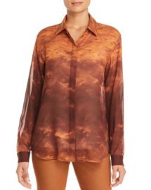 Lafayette 148 New York Zora Printed Silk Blouse Women - Bloomingdale s at Bloomingdales