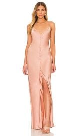 Lagence Arizona Dress In Dusty Pink at Revolve