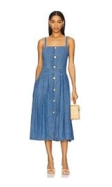 Lagence Esmeralda Pinafore Dress In Stokes at Revolve