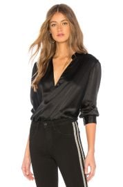 Lagence Marcella Bodysuit In Black at Revolve