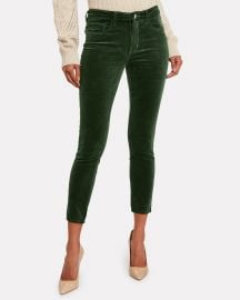 Lagence Margot Velvet Jeans at Intermix