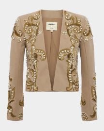 Lagence Remini Embroidered Jacket at Neiman Marcus